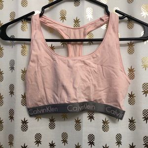 Pink Calvin Klein Bralette